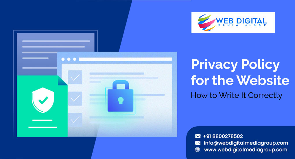 website privacy policy