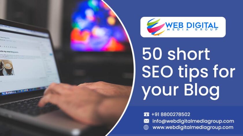 50 Short SEO Tips for Your Blog