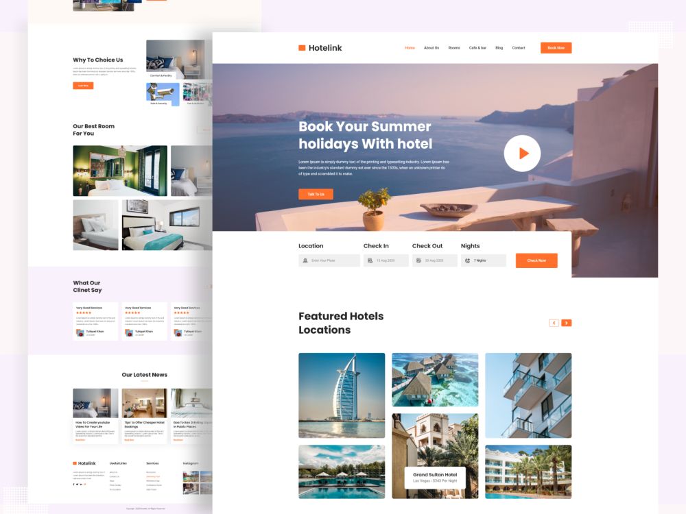 Website Creation For Hotels